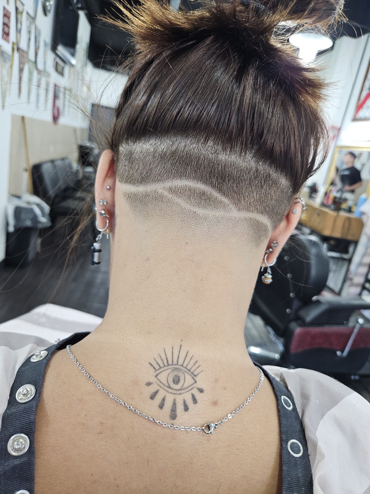 Diseño de corte realizado en Santa Barba Barbería